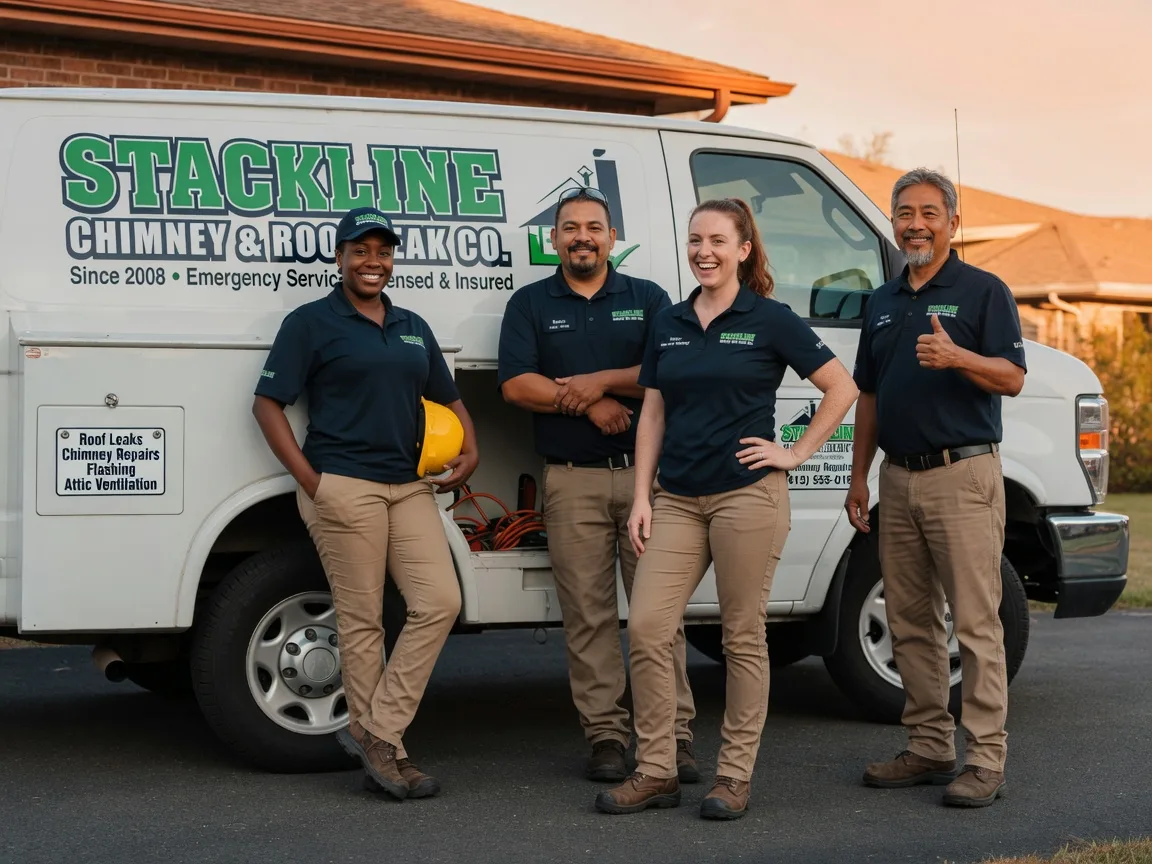Chimney flashing repair company in North Carolina